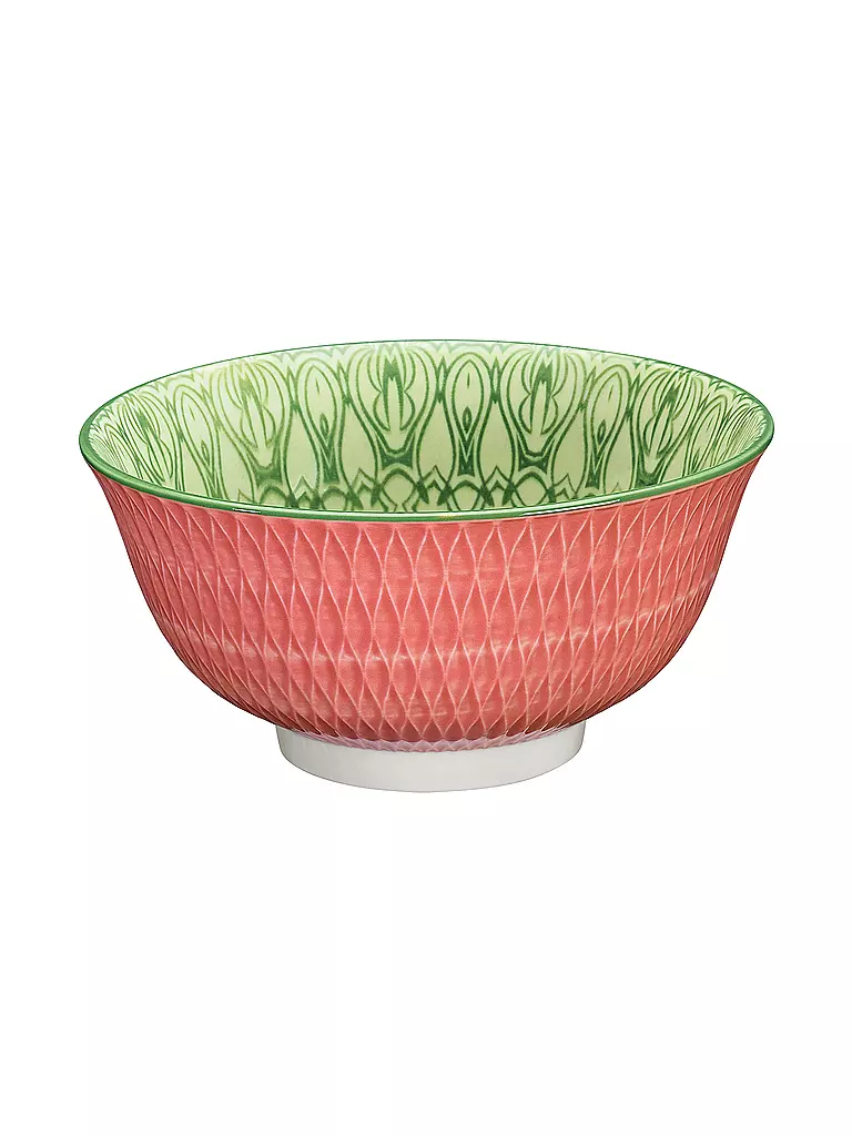 CILIO | Cuenco para postre - Bowl 15,5cm Rombos/Rosa | Multicolor
