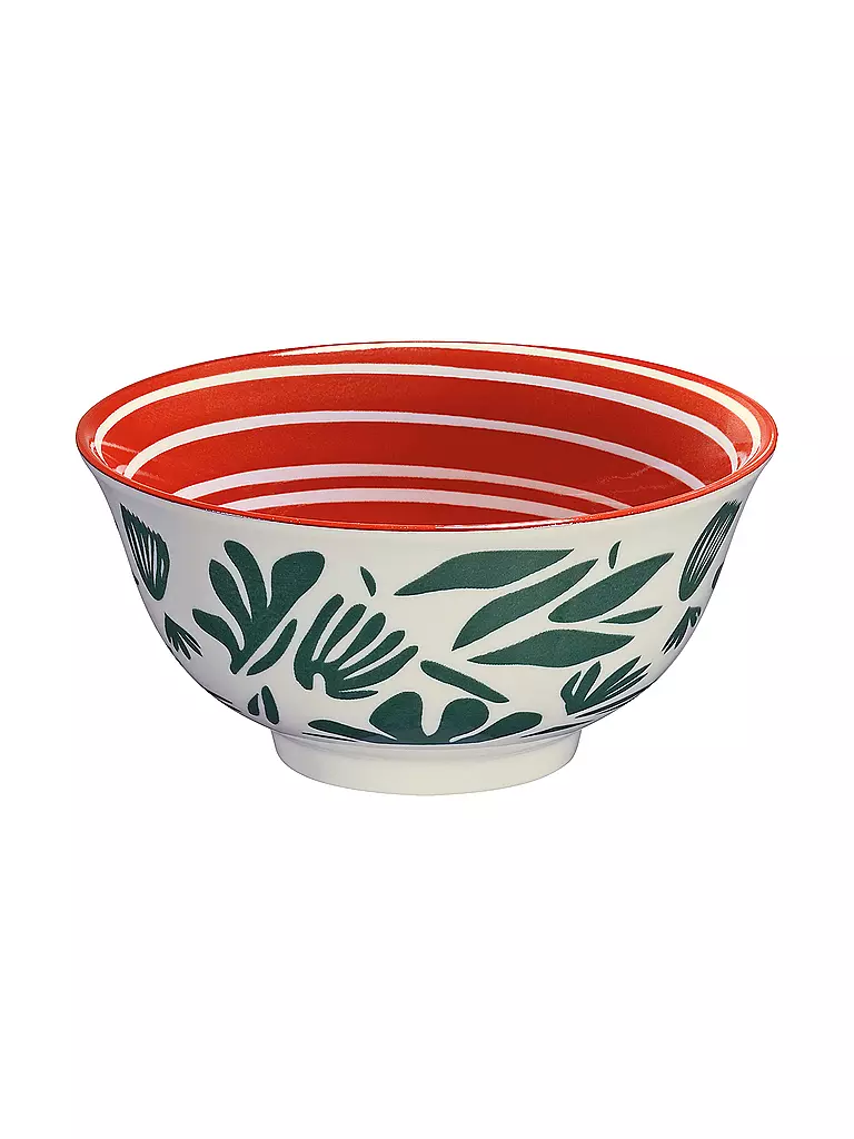 CILIO | Cuenco para postre - Bowl AMICI 15,5cm Hojas | Multicolor