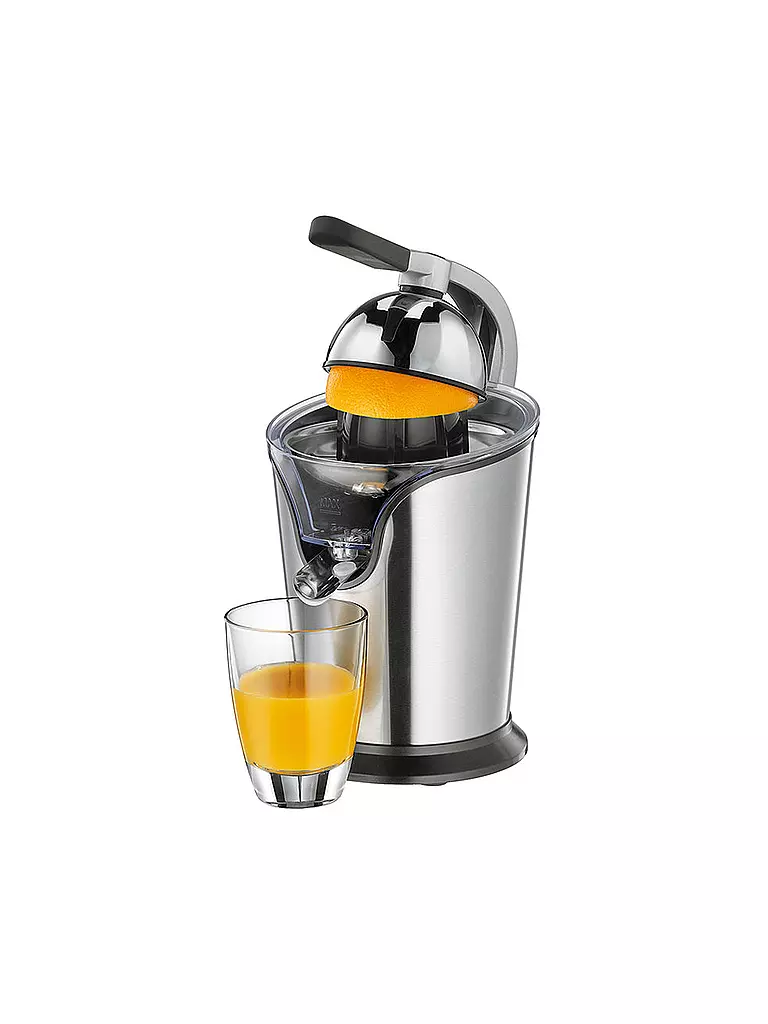 CILIO | Exprimidor "Portofino" eléctrico 491036 (Acero inoxidable/Mate) | Plata