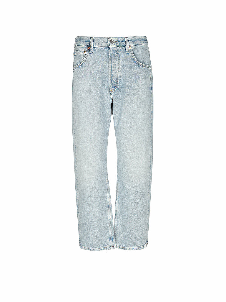 Jeans de corte recto azul 31