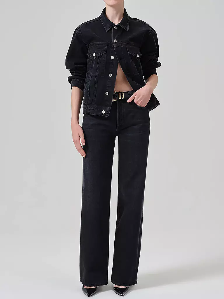 CITIZENS OF HUMANITY | Jeans Wide Leg Fit ANNINA 33 | Negro