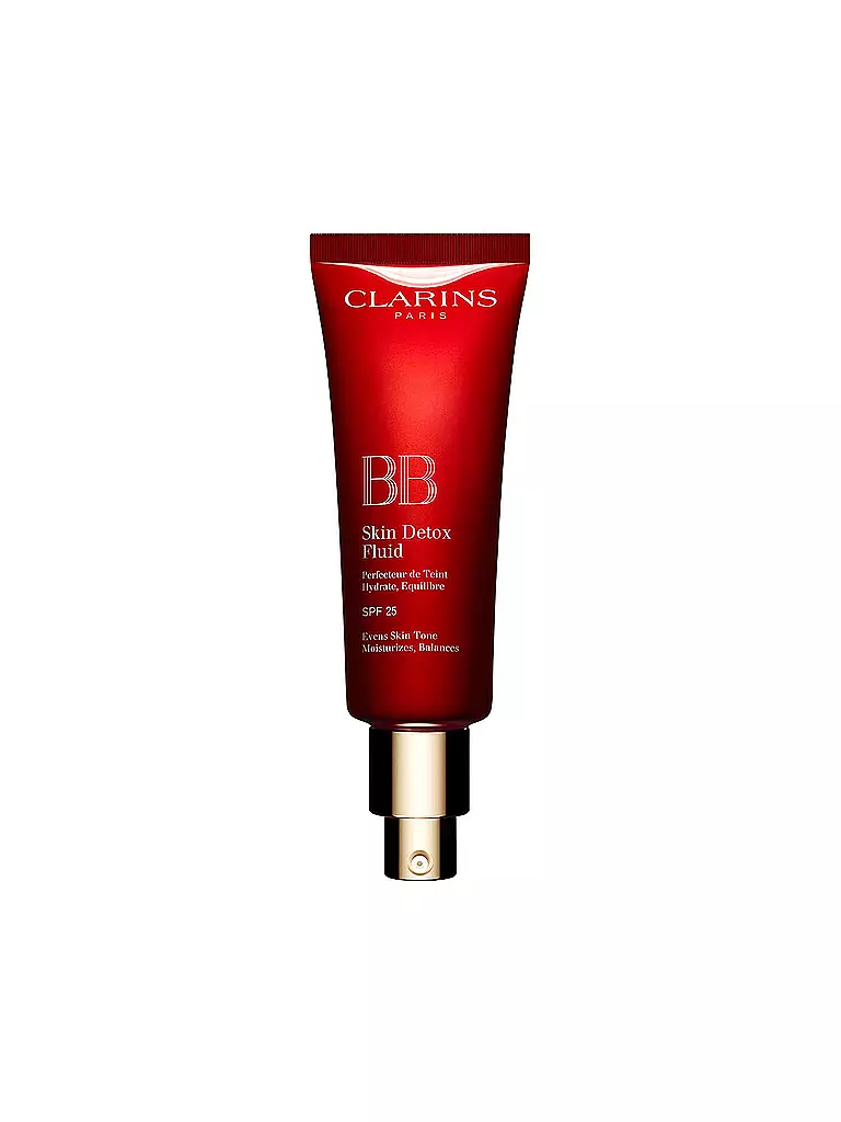 CLARINS | Crema facial - BB Skin Detox Fluid SPF25 (01 Light) | Camel