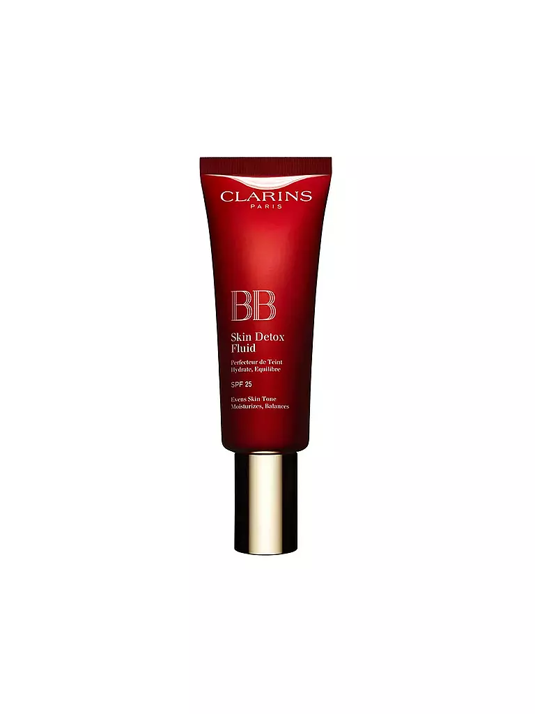 CLARINS | Crema facial - BB Skin Detox Fluid SPF25 (02 Medium) | Camel