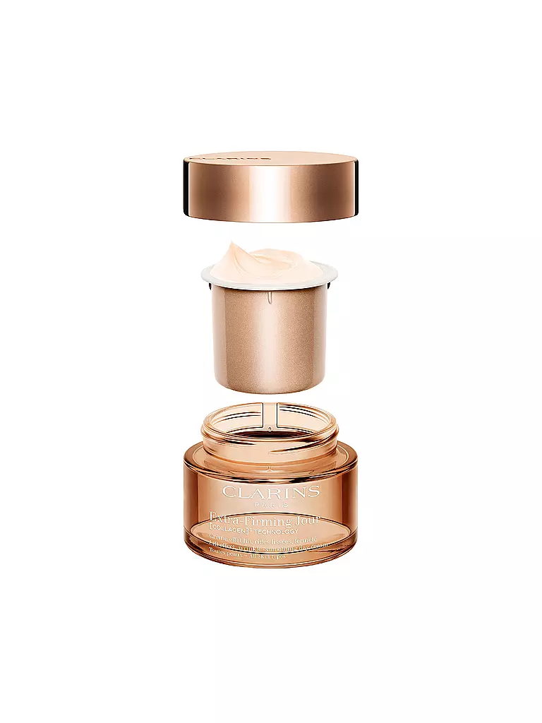 CLARINS | Crema facial - Extra-Firming Jour [COLLAGEN]³ TECHNOLOGY Crème Toutes Peaux Recambio 50ml | Sin color