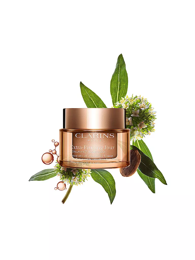 CLARINS | Crema facial - Extra-Firming Jour [COLLAGEN]³ TECHNOLOGY Crème Toutes Peaux rellenable 50ml | Sin color