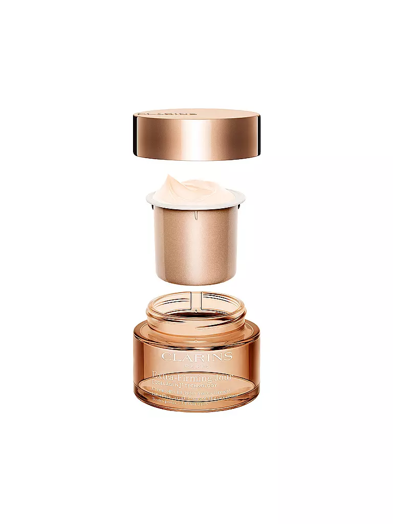 CLARINS | Crema facial - Extra-Firming Jour [COLLAGEN]³ TECHNOLOGY Crème Toutes Peaux rellenable 50ml | 