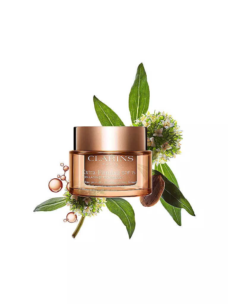 CLARINS | Crema facial - Extra-Firming Jour SPF 15 [COLLAGEN]³ TECHNOLOGY Toutes Peaux Recambio 50ml | 