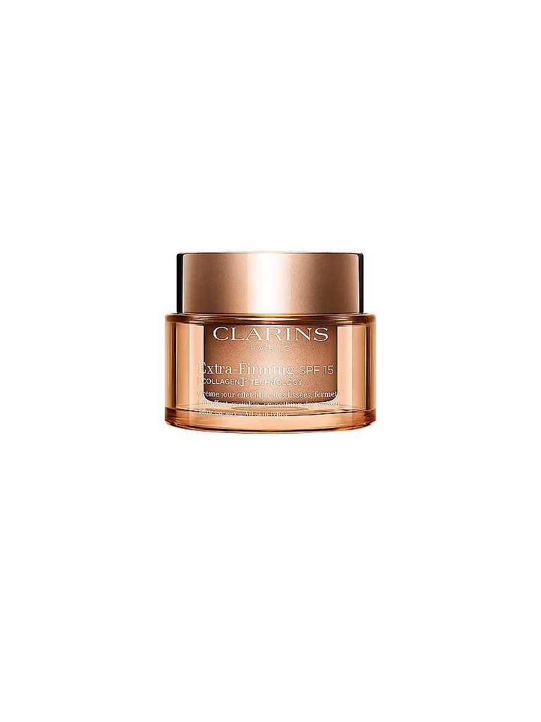 CLARINS | Crema facial - Extra-Firming Jour SPF 15 [COLLAGEN]³ TECHNOLOGY Toutes Peaux recargable 50ml | Sin color