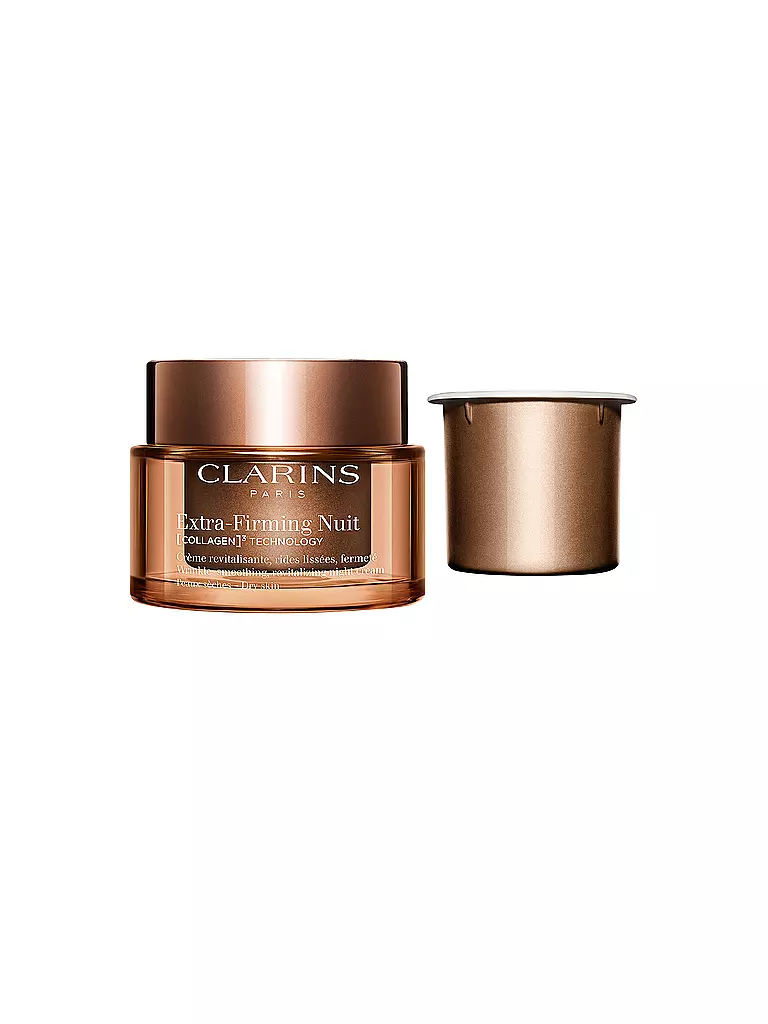 CLARINS | Crema facial - Extra-Firming Nuit [COLLAGEN]³ TECHNOLOGY Crème Peaux sèches Recambio 50ml | Sin color