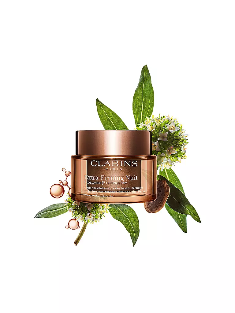 CLARINS | Crema facial - Extra-Firming Nuit [COLLAGEN]³ TECHNOLOGY Crème Peaux sèches Recambio 50ml | Sin color