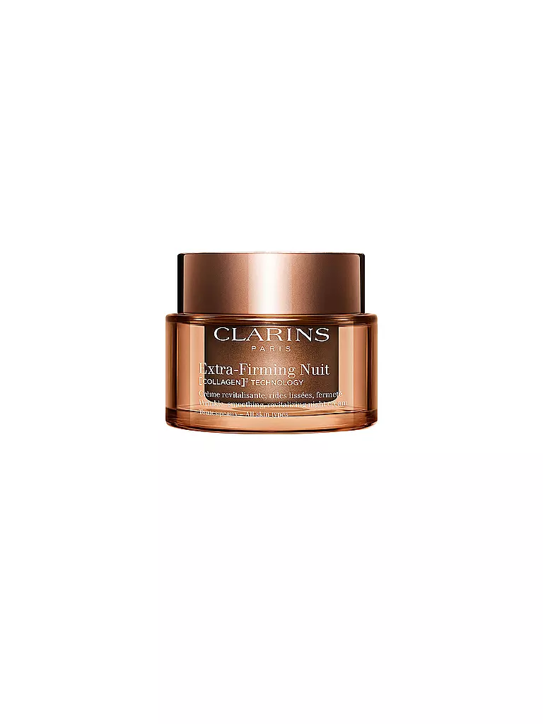 CLARINS | Crema facial - Extra-Firming Nuit [COLLAGEN]³ TECHNOLOGY Crème Toutes Peaux rellenable 50ml | Sin color