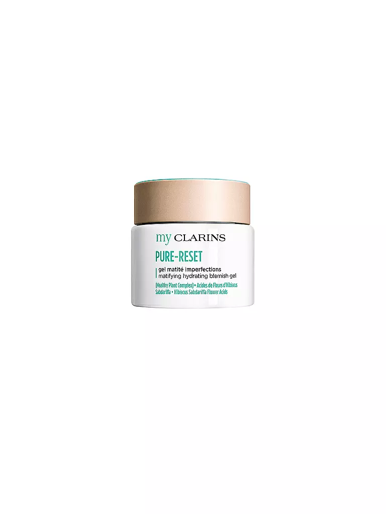 CLARINS | Crema facial - Gel antimperfecciones matificante e hidratante Pure-Reset | Sin color