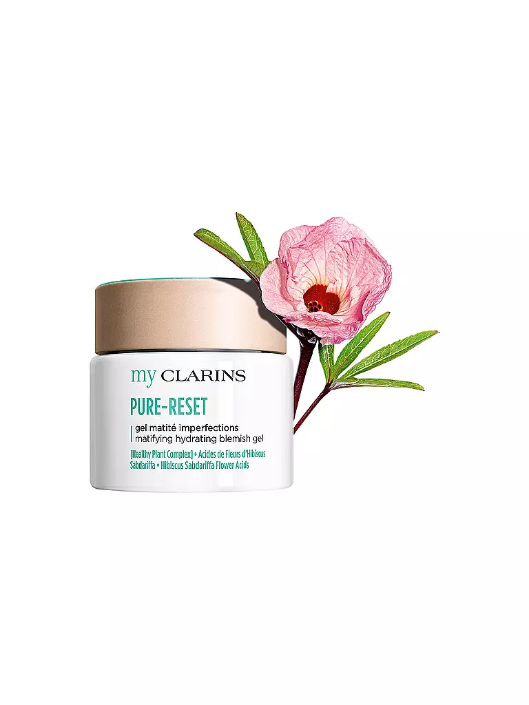 CLARINS | Crema facial - Gel antimperfecciones matificante e hidratante Pure-Reset | Sin color