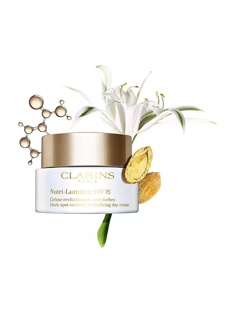 CLARINS | Crema facial - Nutri-Lumière SPF 15 Toutes Peaux 50ml | Sin color
