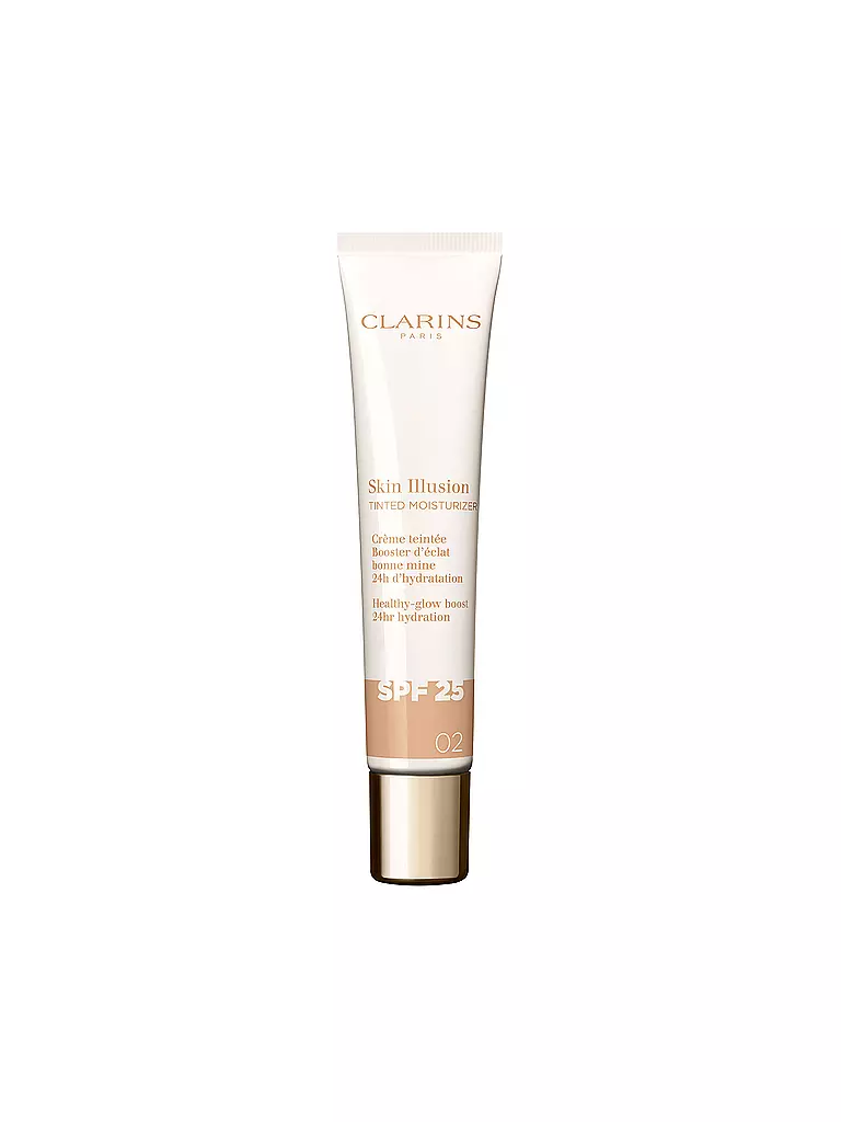CLARINS | Crema facial - Skin Illusion Tinted Moisturizer SPF 25 02 40ml | Camel