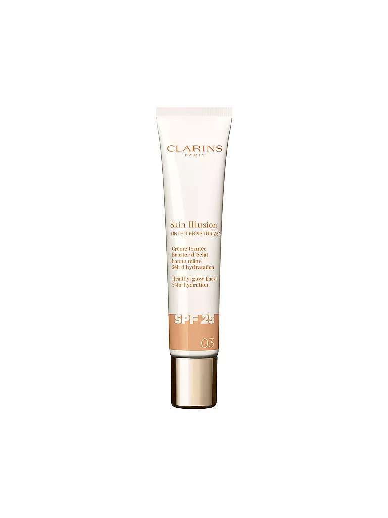 CLARINS | Crema facial - Skin Illusion Tinted Moisturizer SPF 25 03 40ml | Camel