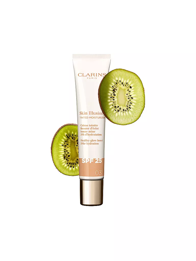CLARINS | Crema facial - Skin Illusion Tinted Moisturizer SPF 25 03 40ml | Camel