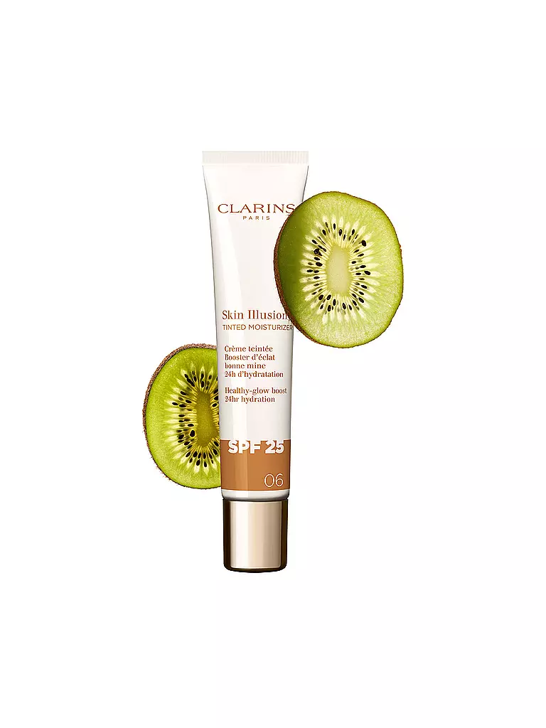 CLARINS | Crema facial - Skin Illusion Tinted Moisturizer SPF 25 06 40ml | Marrón claro
