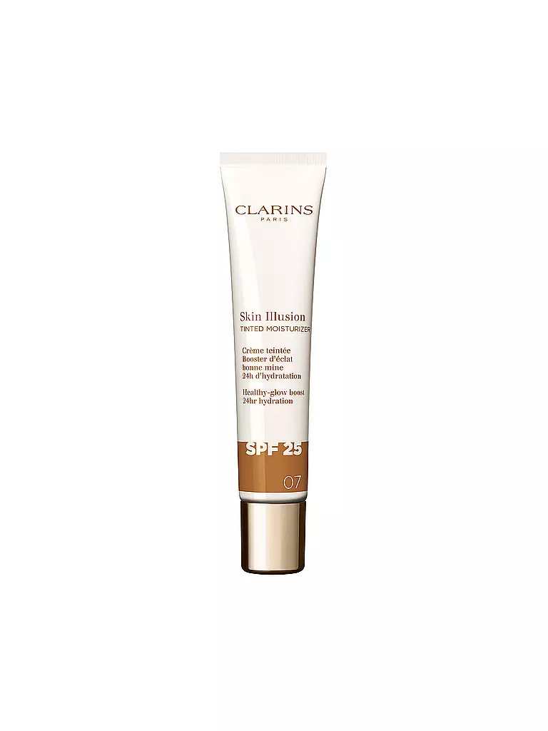 CLARINS | Crema facial - Skin Illusion Tinted Moisturizer SPF 25 07 40ml | Marrón claro