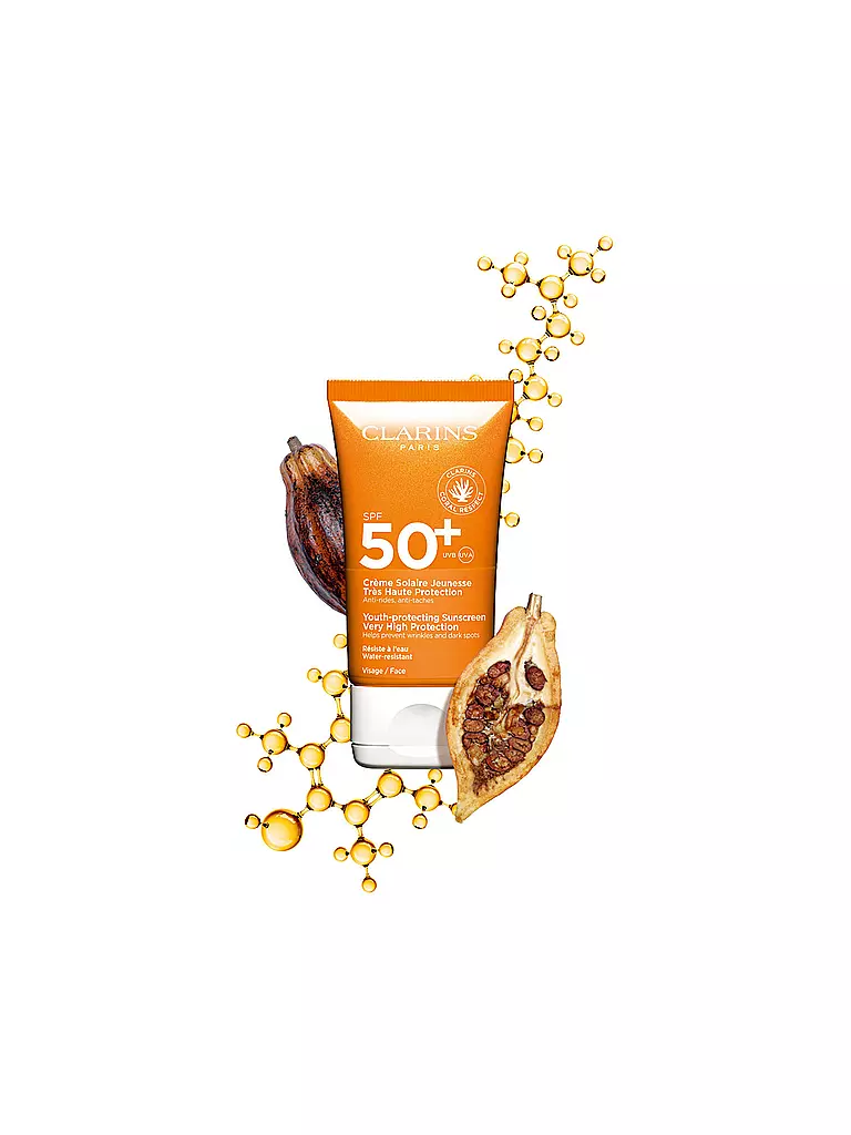 CLARINS | Cuidado solar - Crème Solaire Jeunesse Très Haute Protection SPF 50+ 50ml | Sin color