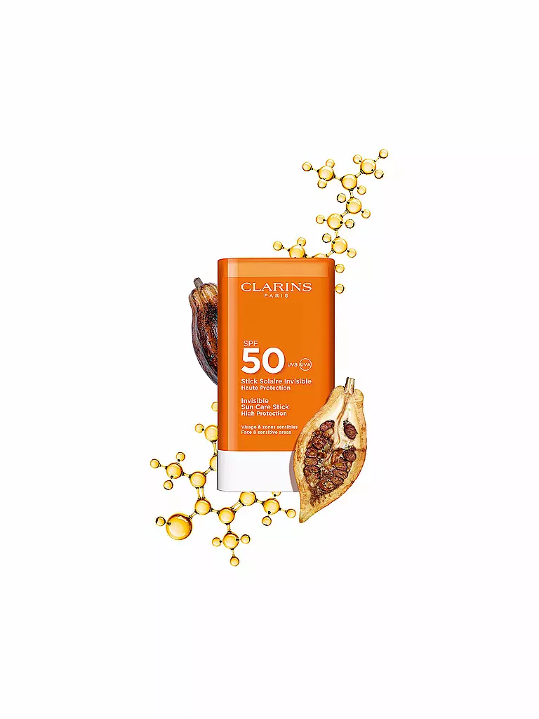 CLARINS | Cuidado solar - Stick Solaire Invisible Visage SPF 50 | Sin color