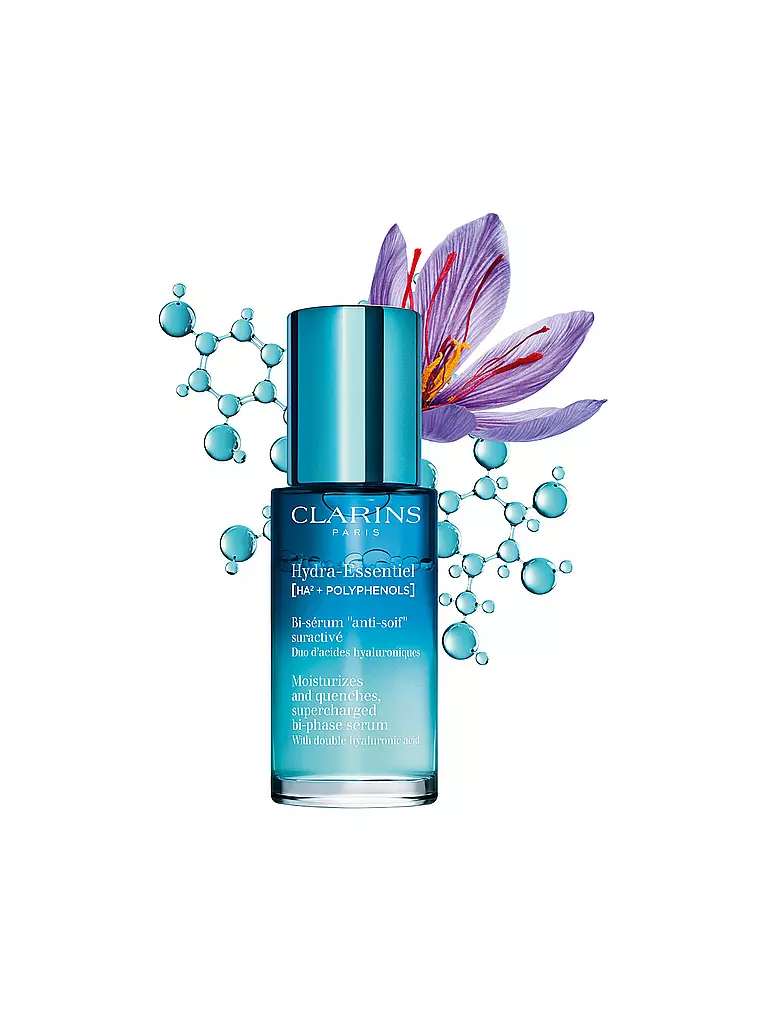 CLARINS | Hydra-Essentiel Bi-sérum "anti-soif" suractivé 30ml | Sin color