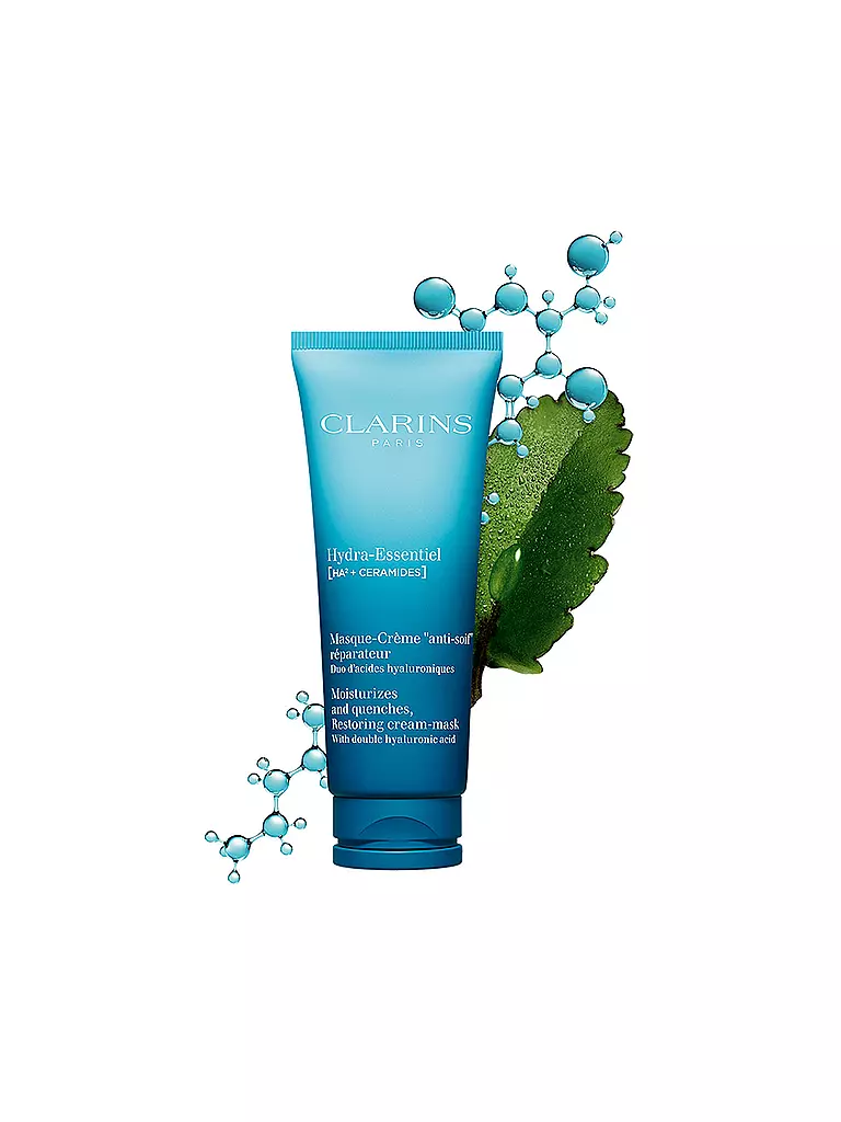 CLARINS | Hydra-Essentiel Masque-Crème "anti-soif" réparateur 75ml | Sin color