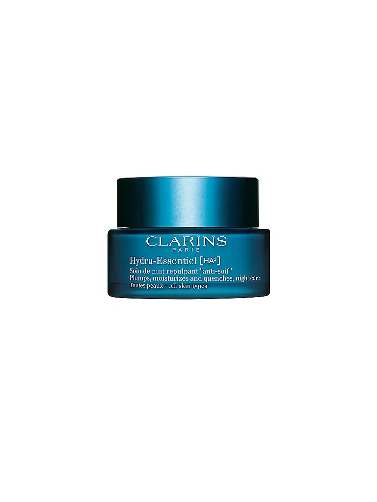 CLARINS | Hydra-Essentiel Soin de nuit repulpant "anti-soif" - Toutes peaux 50ml | Sin color