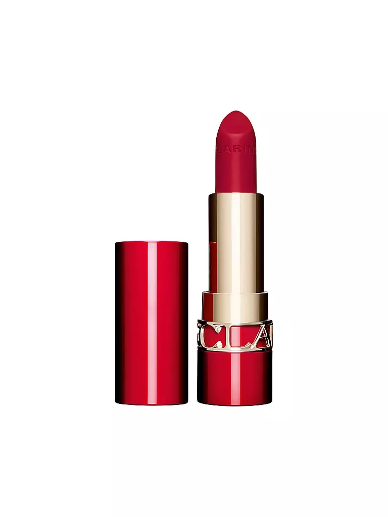CLARINS | Lápiz labial - Joli Rouge Velvet (742V Joli Rouge) | Rojo oscuro