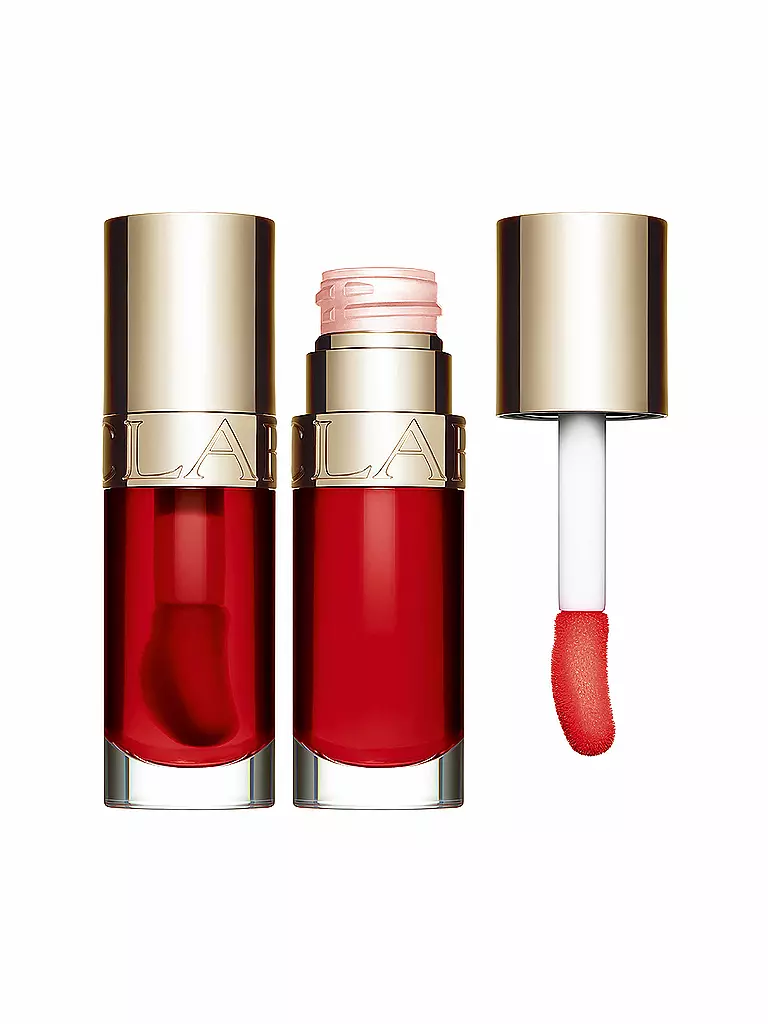 CLARINS | Lápiz labial - Lip Comfort Oil (08 Strawberry) | Rojo