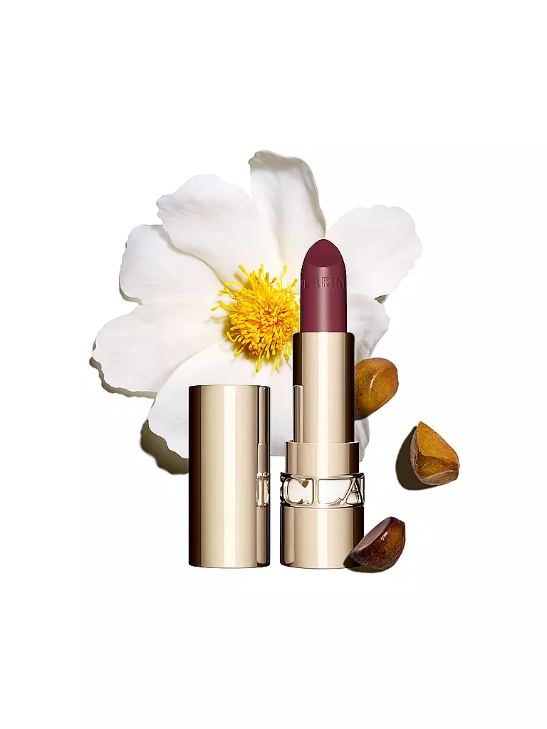 CLARINS | Lápiz labial - Recambio Joli Rouge (744 Soft Plum) | Rojo oscuro