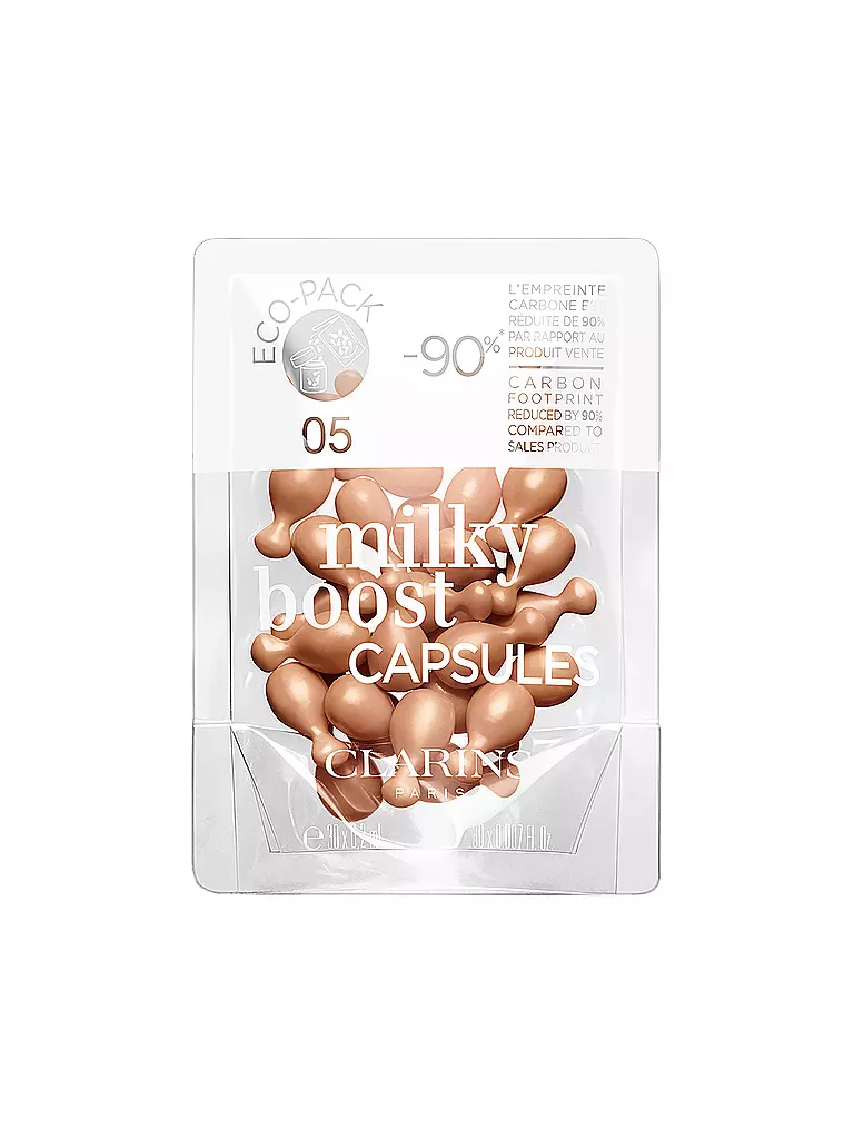 CLARINS | Maquillaje - Recambio de Cápsulas Milky Boost ( 05 ) 30 Unidades | Marrón