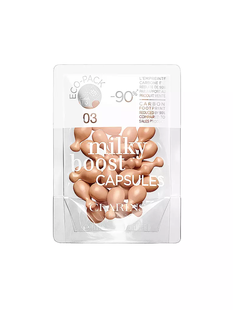 CLARINS | Maquillaje - Recambio de Cápsulas Milky Boost (03) 30 unidades | Camel