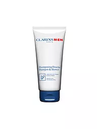 CLARINS | Men - Shampooing Douche - Champú revitalizante para cuerpo y cabello 200ml | Sin color