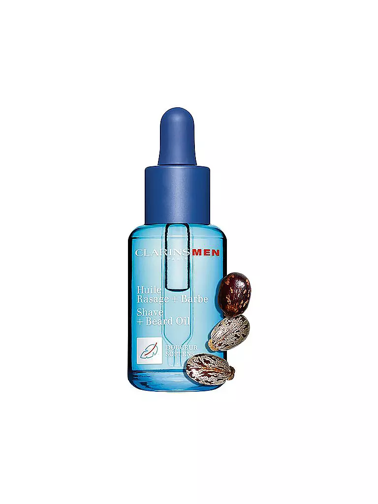 CLARINS | Men Huile Rasage & Barbe 30ml | Sin color