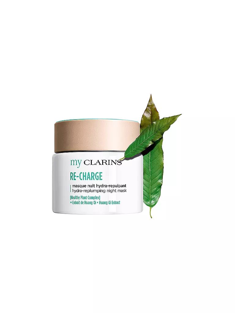 CLARINS | Re-Charge mascarilla de noche hidra-rellenadora 50 ml | Sin color