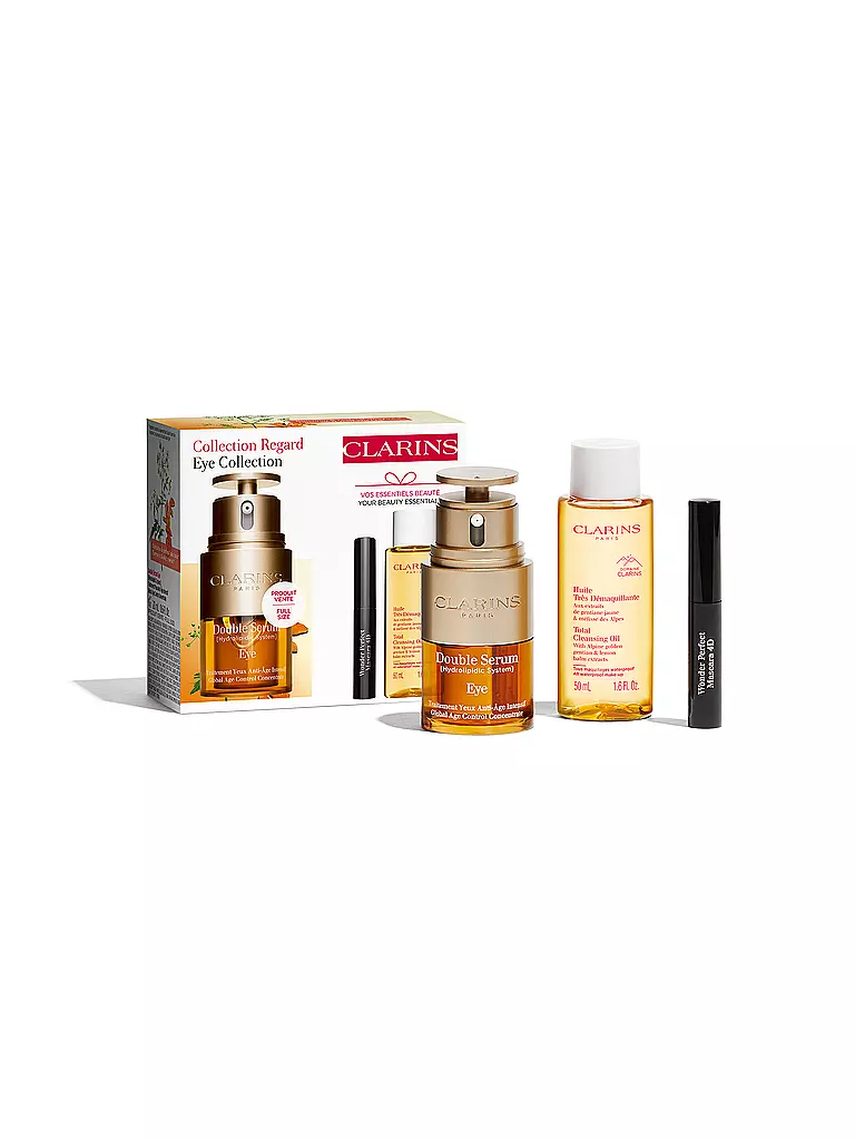 CLARINS | Set de regalo - Double Serum Eye Set 50ml / 20ml / 3ml | Sin color