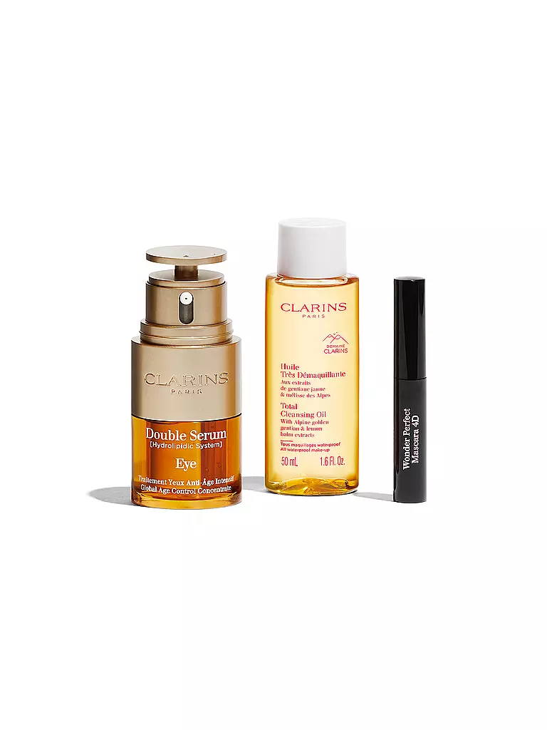 CLARINS | Set de regalo - Double Serum Eye Set 50ml / 20ml / 3ml | Sin color