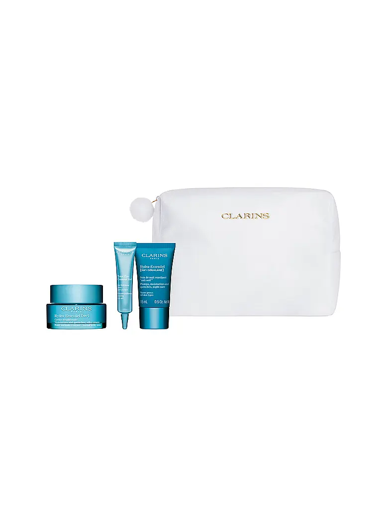 CLARINS | Set de regalo - Hydra Essentiel Holiday Set 2025 50ml / 15ml / 5ml | Sin color