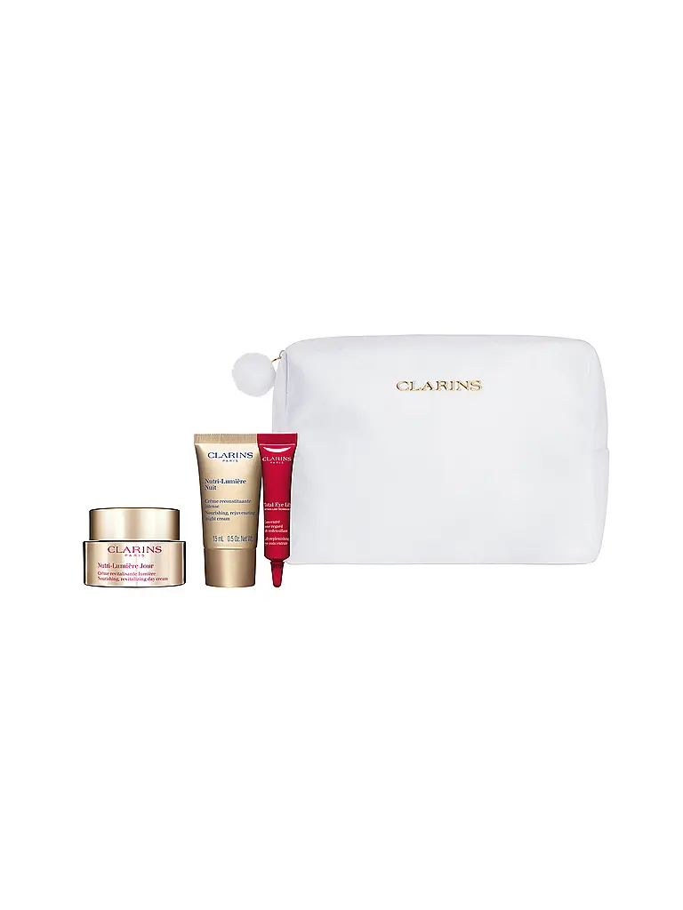 CLARINS | Set de regalo - Nutri-Lumière Holiday Set 2025 50ml / 15ml / 7ml | Sin color