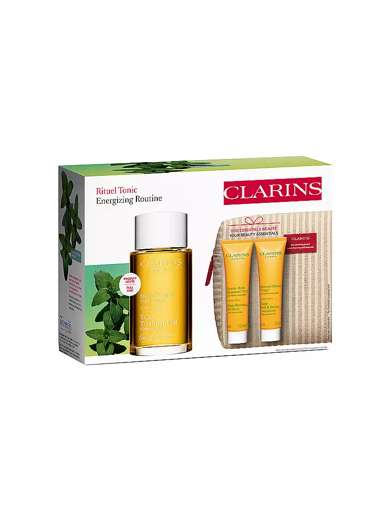 CLARINS | Set de regalo - Set aromático Huile Tonic 100 ml / 30 ml | Sin color