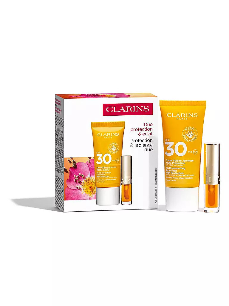 CLARINS | Set de regalo - Set de cuidado solar y labial Clarins SPF 30+ 30ml / 3ml | Sin color