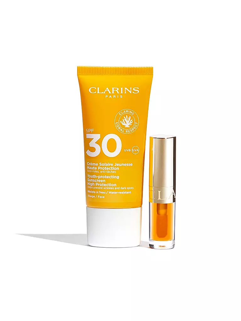 CLARINS | Set de regalo - Set de cuidado solar y labial Clarins SPF 30+ 30ml / 3ml | Sin color