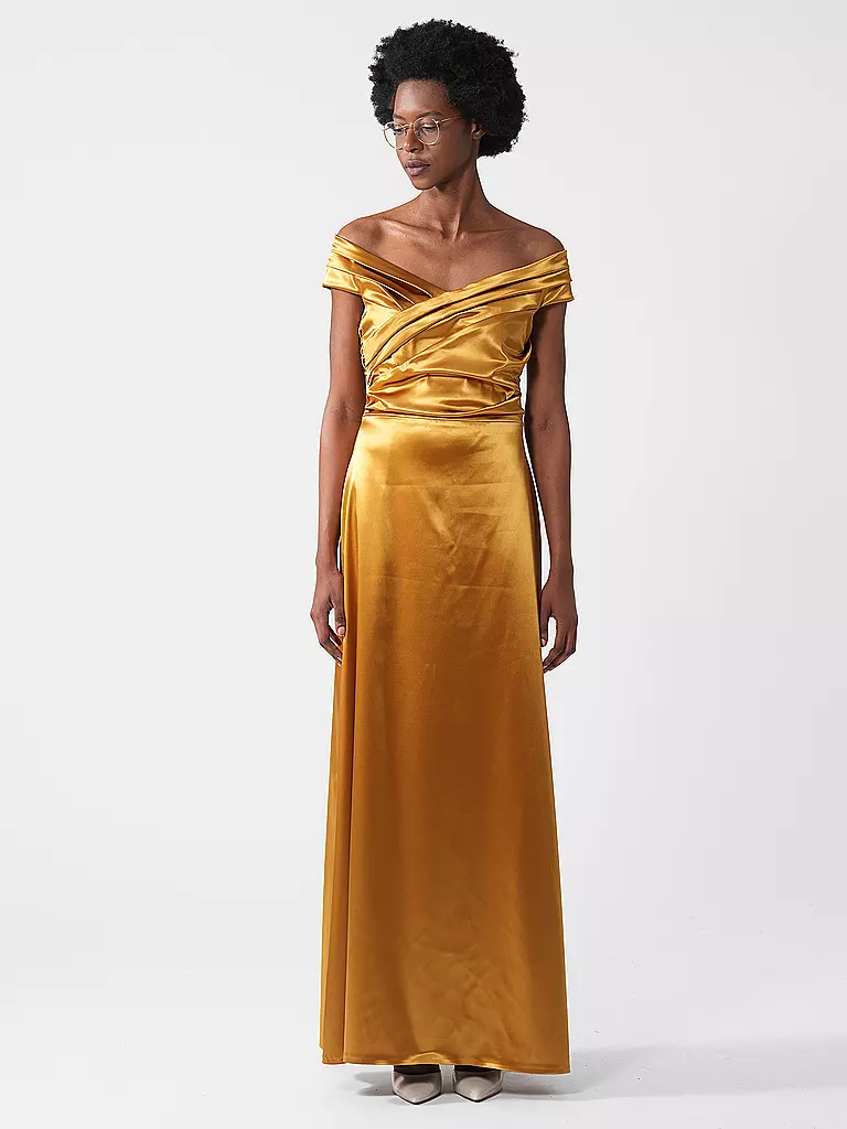 CLAUS TYLER | Vestido de noche ANDRA | Oro