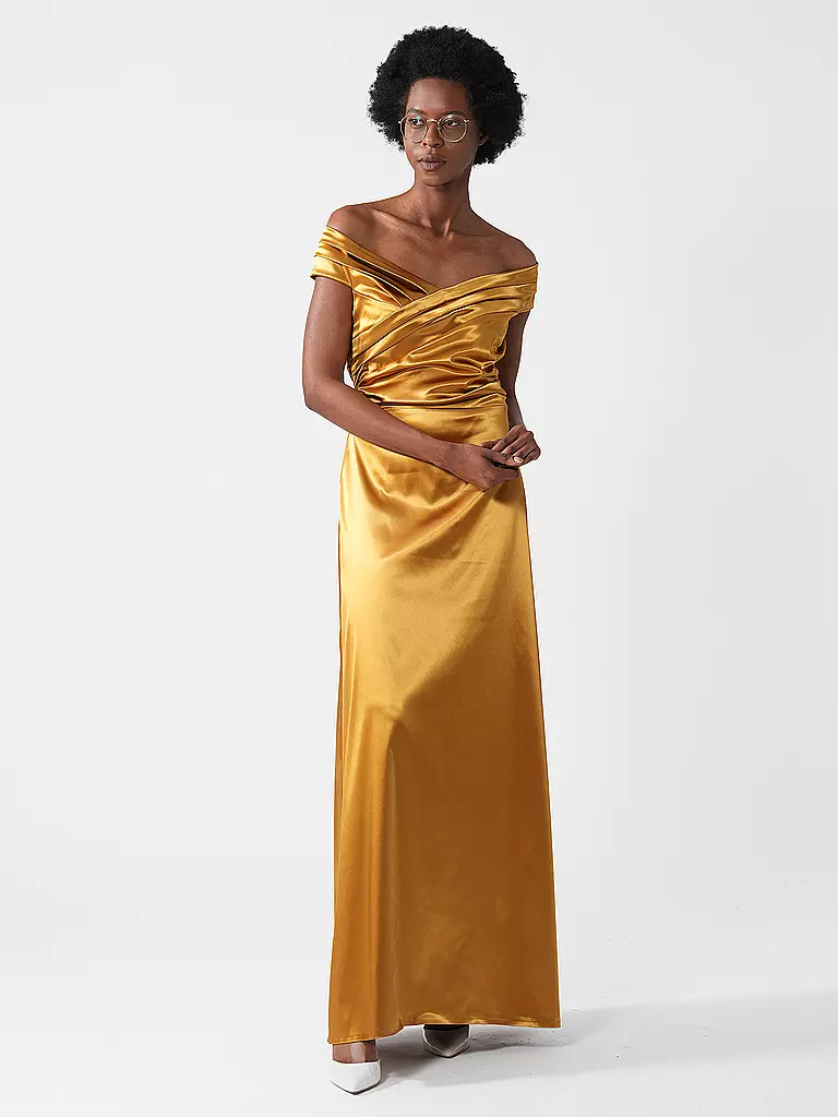 CLAUS TYLER | Vestido de noche ANDRA | Oro