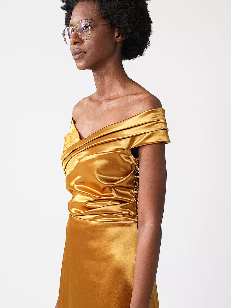 CLAUS TYLER | Vestido de noche ANDRA | Oro