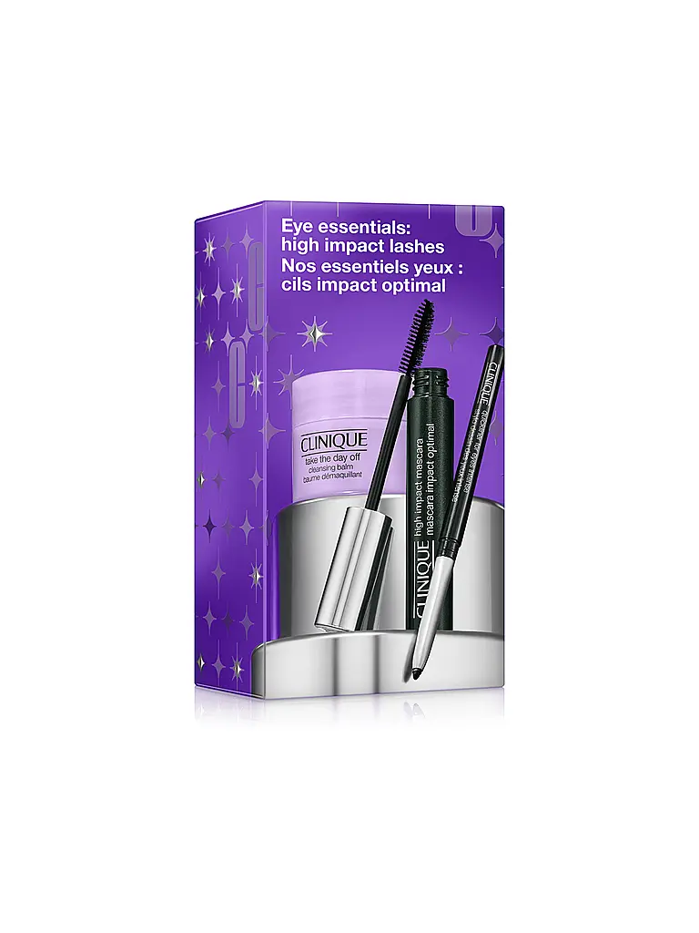 CLINIQUE | Set de regalo - Eye Essentials: High Impact Lashes 15ml / 7ml | Sin color