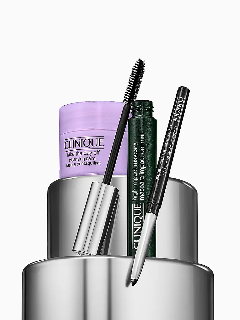 CLINIQUE | Set de regalo - Eye Essentials: High Impact Lashes 15ml / 7ml | Sin color