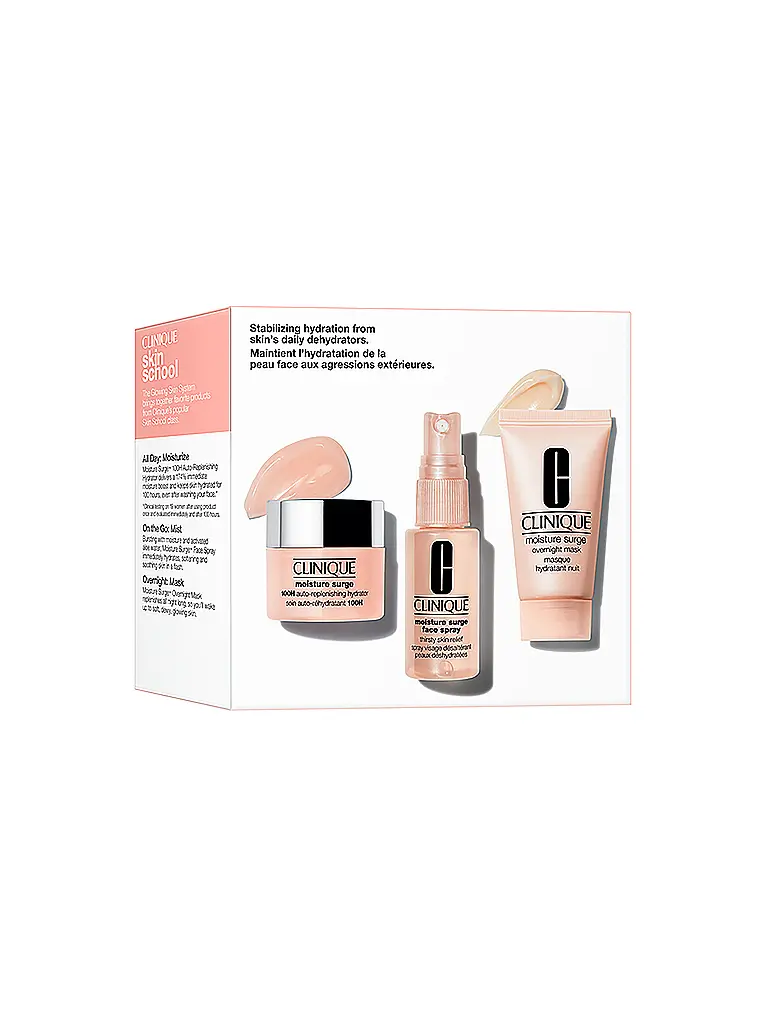 CLINIQUE | Set de regalo - Moisture Surge™ Hydration Mini Kit 2x30ml / 15ml | Sin color