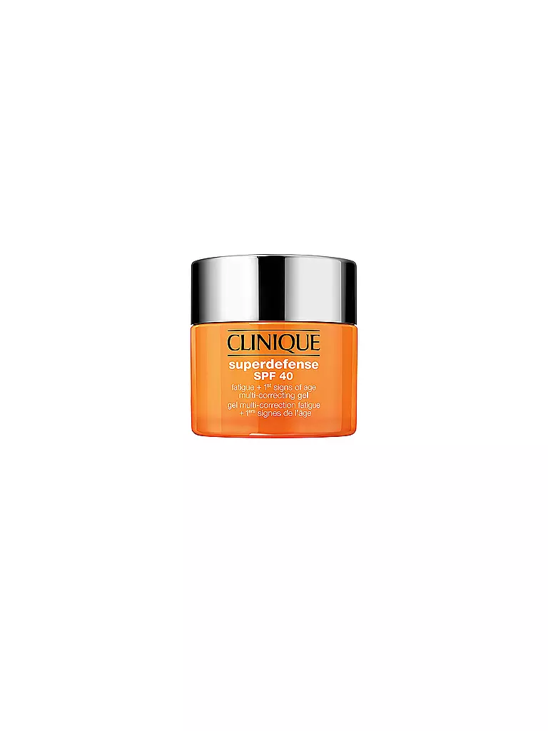 CLINIQUE | Superdefense SPF 40 Fatigue + 1os Signos de la Edad Gel Multi-Corrector 50ml | Sin color